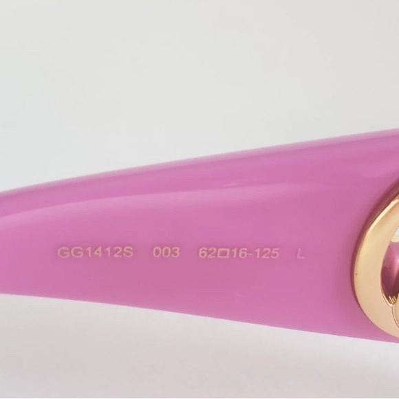 Gucci Vibrant Pink Sunglasses - Picture 5 of 9